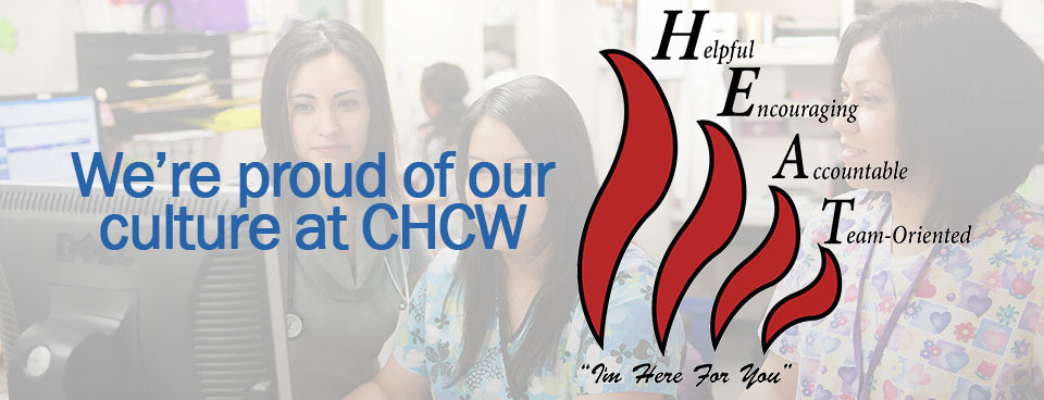 Our Culture at CHCW – HEAT