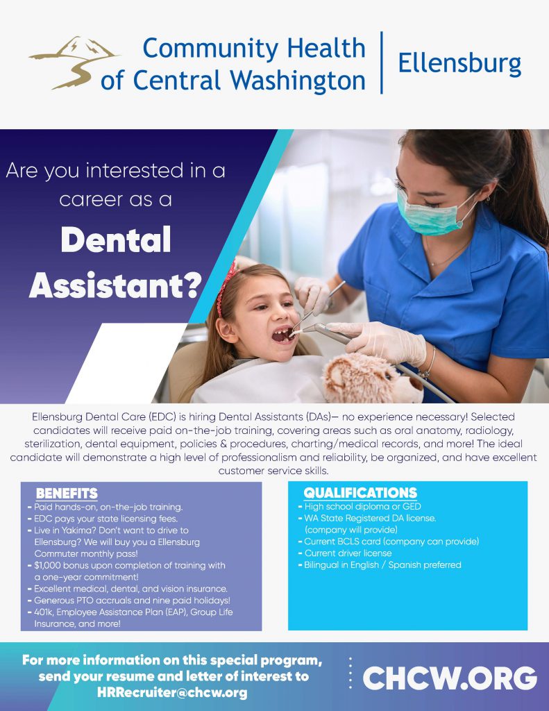 dental assistant flyer