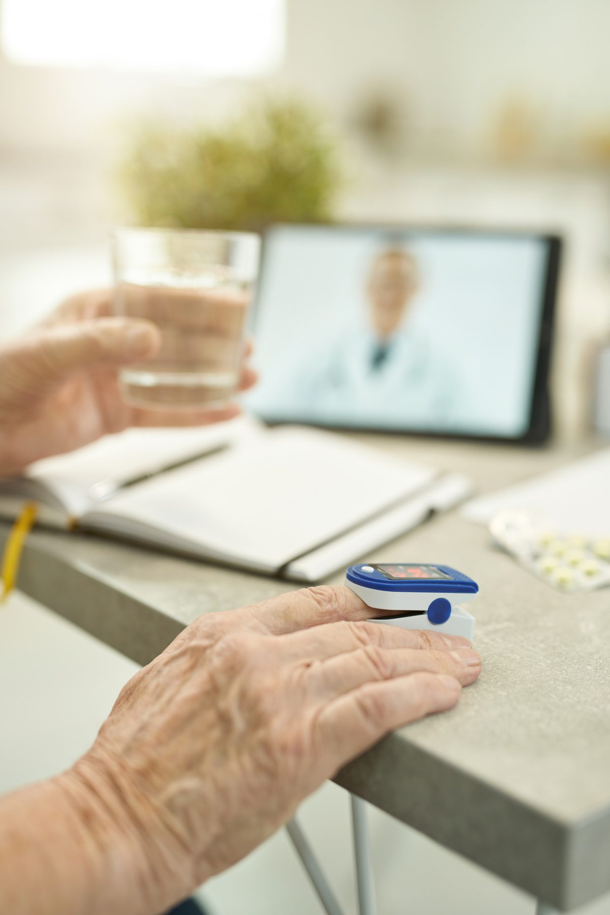 cataracts awareness month - senior eye exam