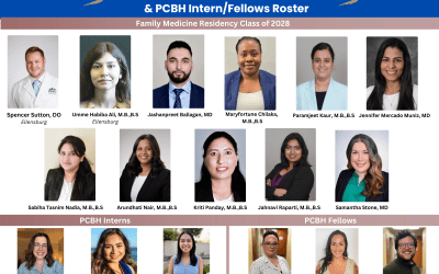 Meet our new class of 2028 Residents and PCBH Interns/Fellows